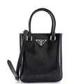 Convertible Tote Brushed Leather Small