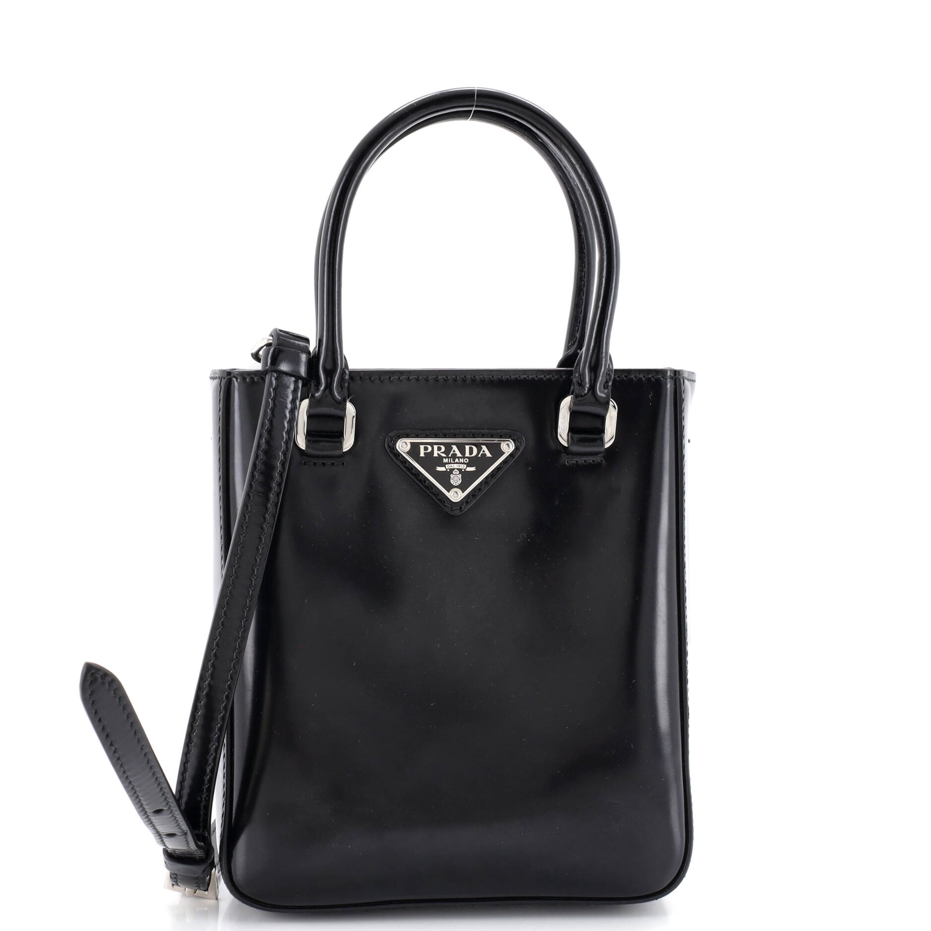Convertible Tote Brushed Leather Small