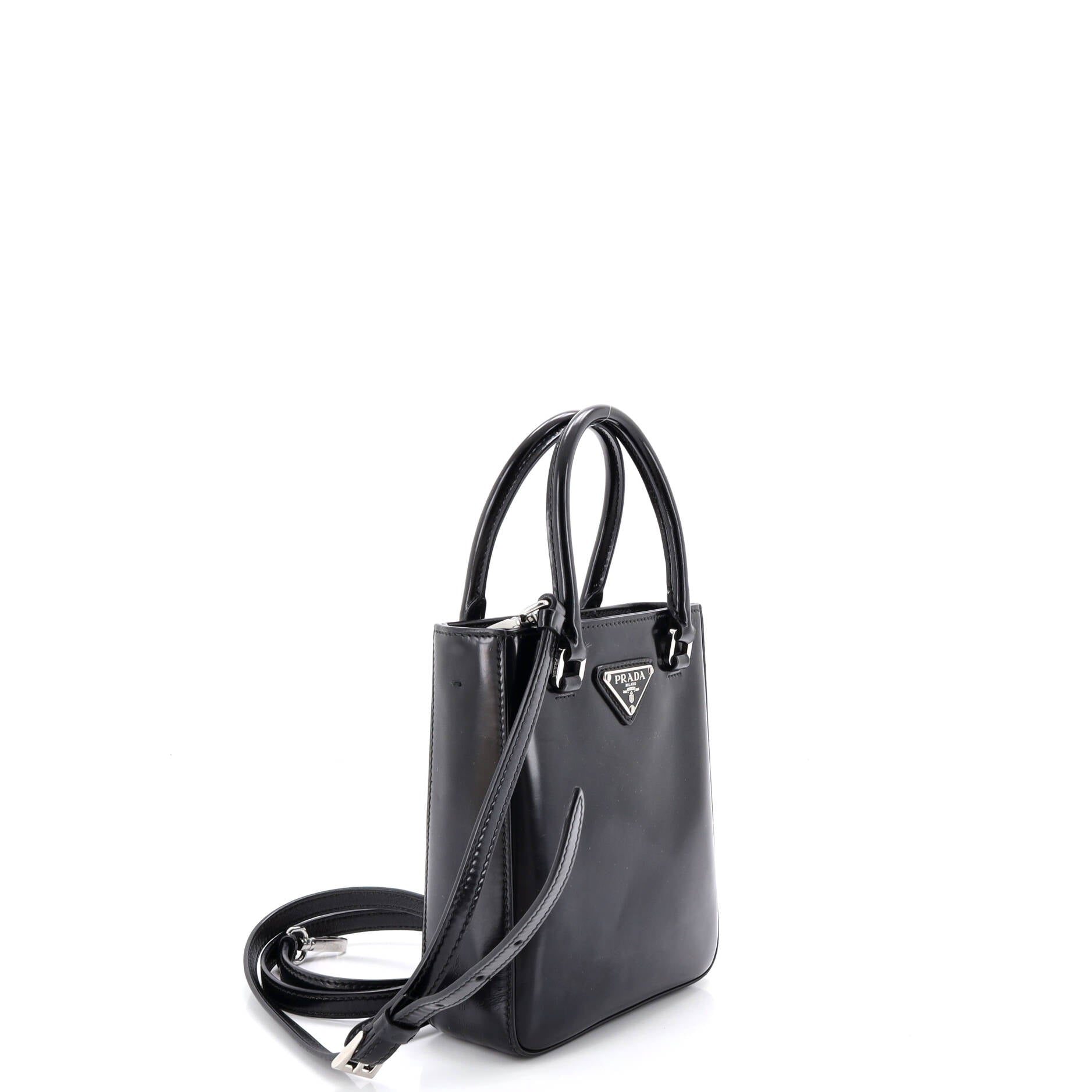 Convertible Tote Brushed Leather Small