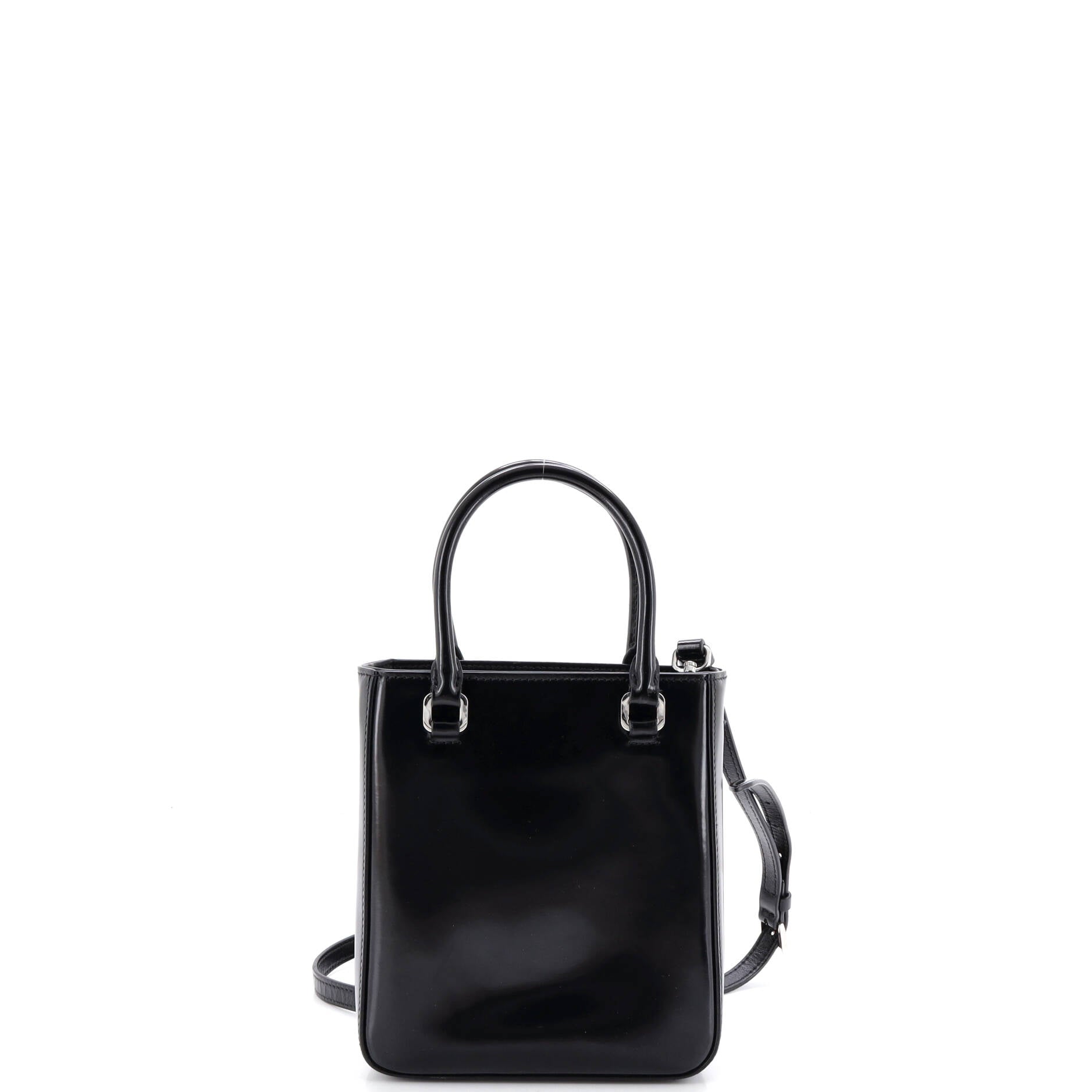 Convertible Tote Brushed Leather Small