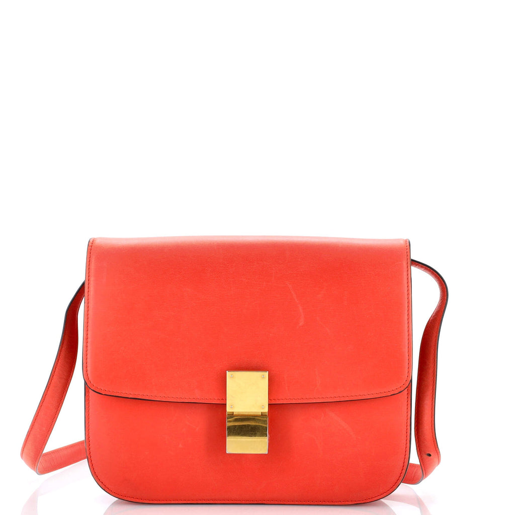 Classic Box Bag Smooth Leather Medium