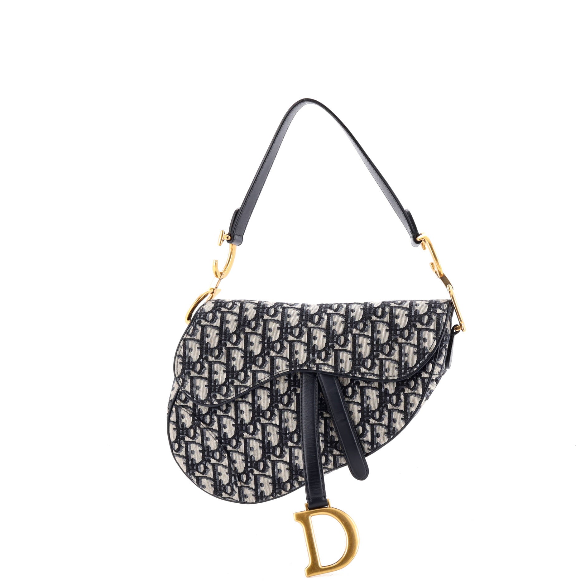 Saddle Handbag Oblique Canvas Medium