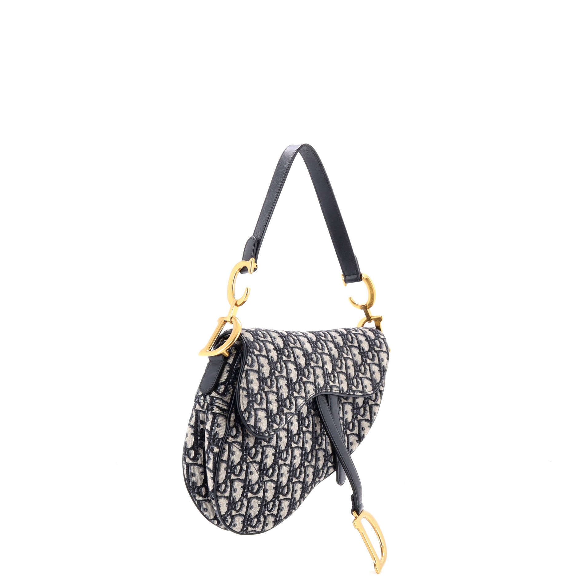 Saddle Handbag Oblique Canvas Medium