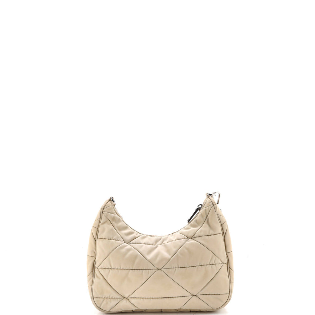 Re-Edition Shoulder Bag Quilted Tessuto Small
