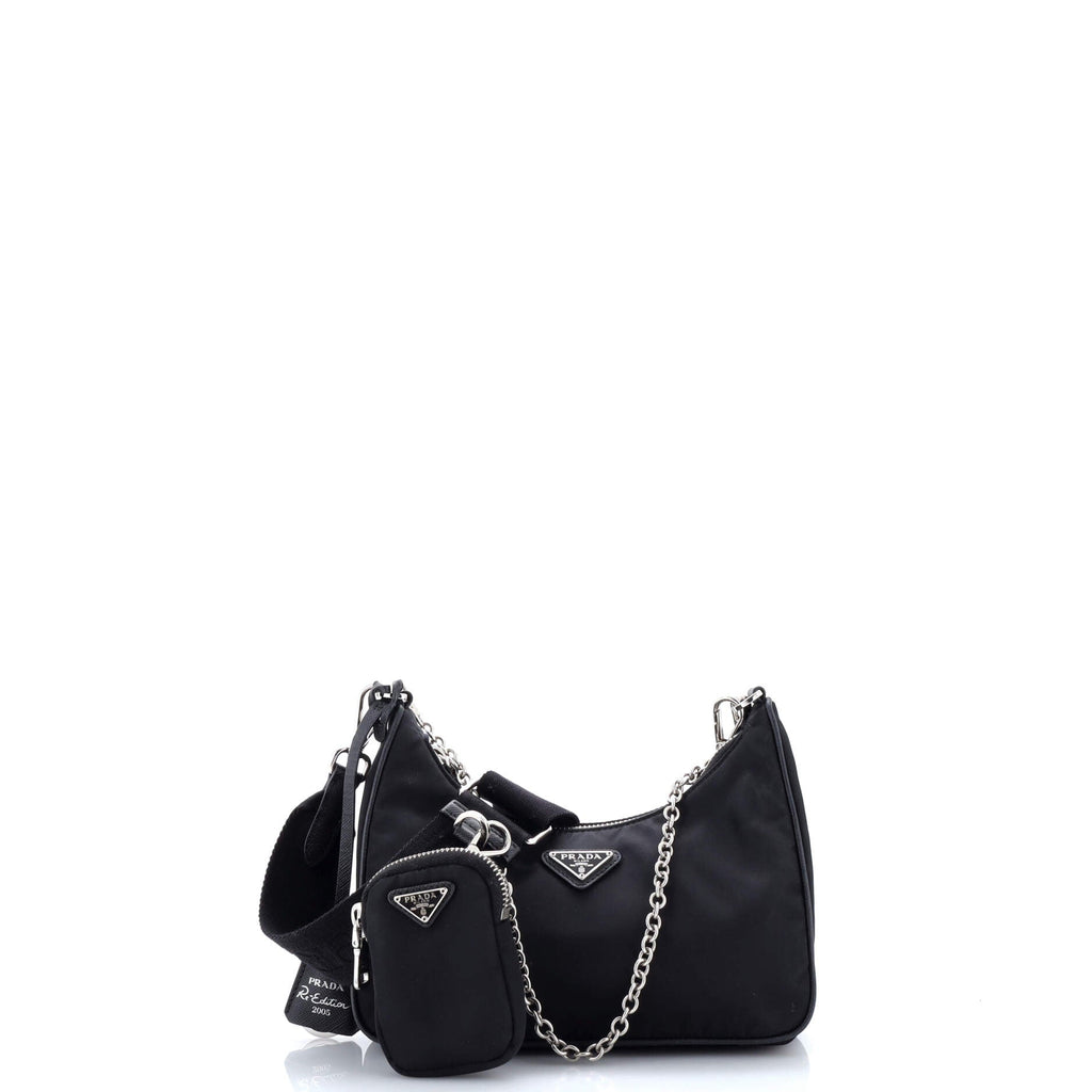 Re-Edition 2005 Shoulder Bag Tessuto Small