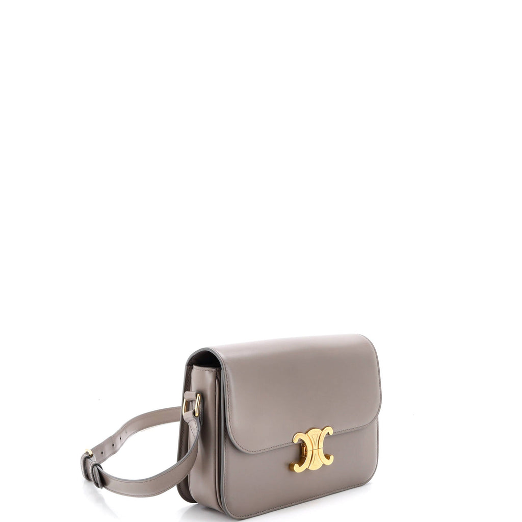 Triomphe Shoulder Bag Smooth Calfskin Medium