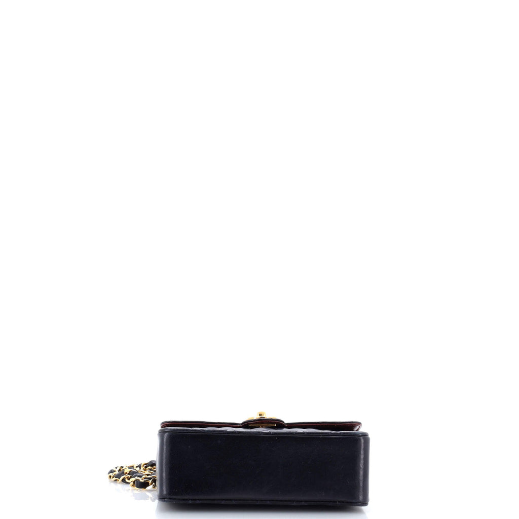 Vintage CC Chain Flap Bag Quilted Lambskin Mini