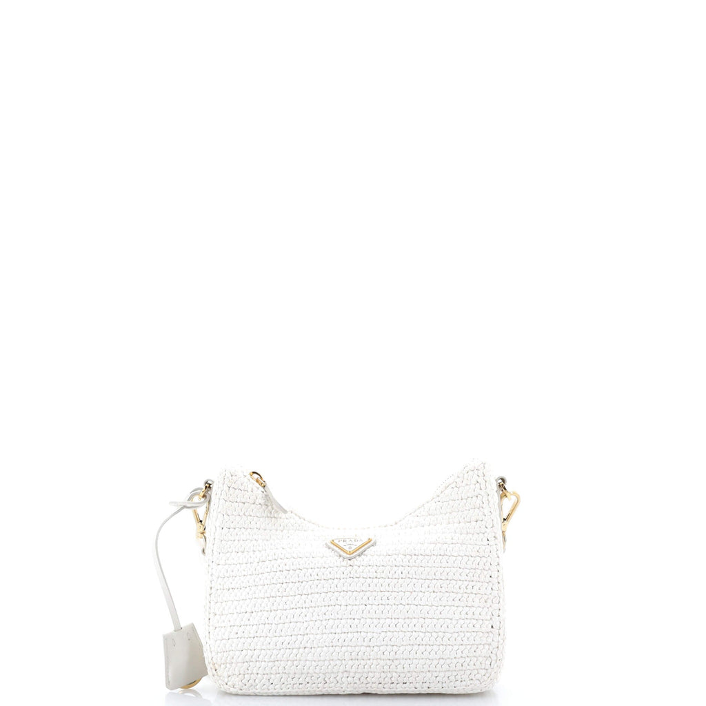 Re-Edition 2005 Shoulder Bag Raffia Small