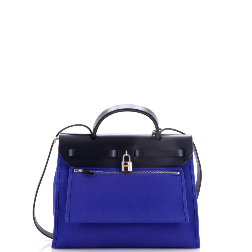 Herbag Zip Leather and Toile 31