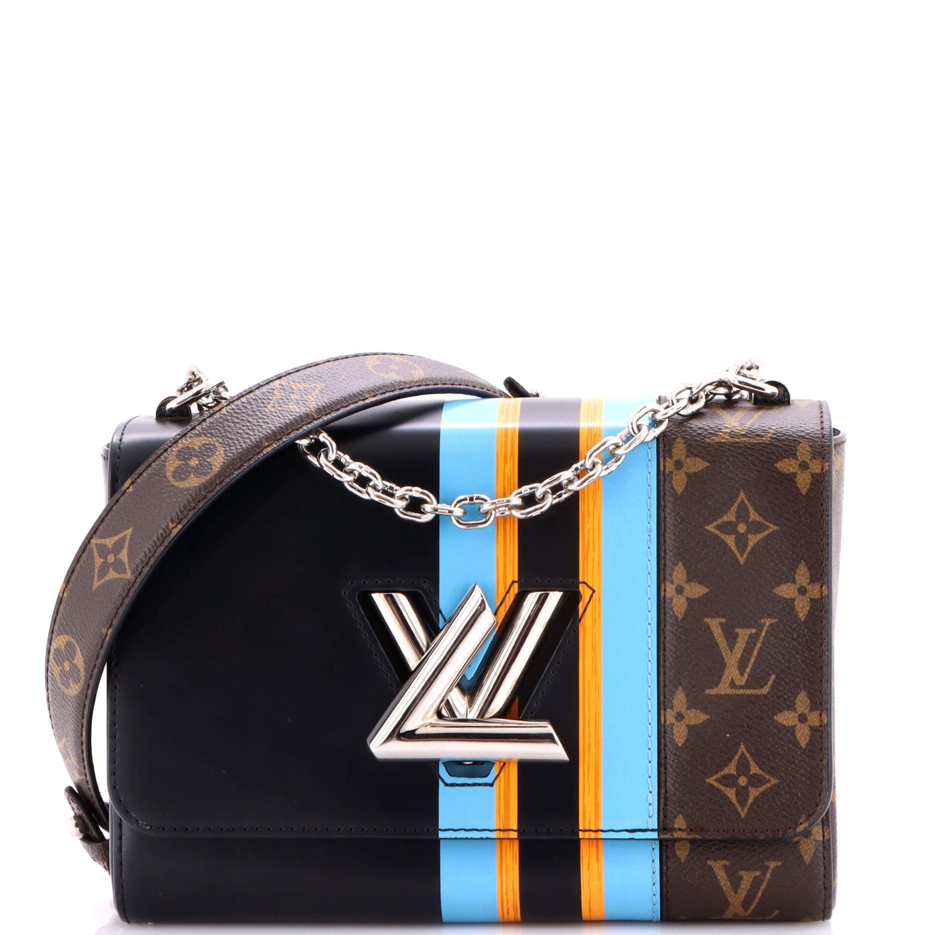 Twist Handbag Limited Edition Monogram Canvas and Leather MM