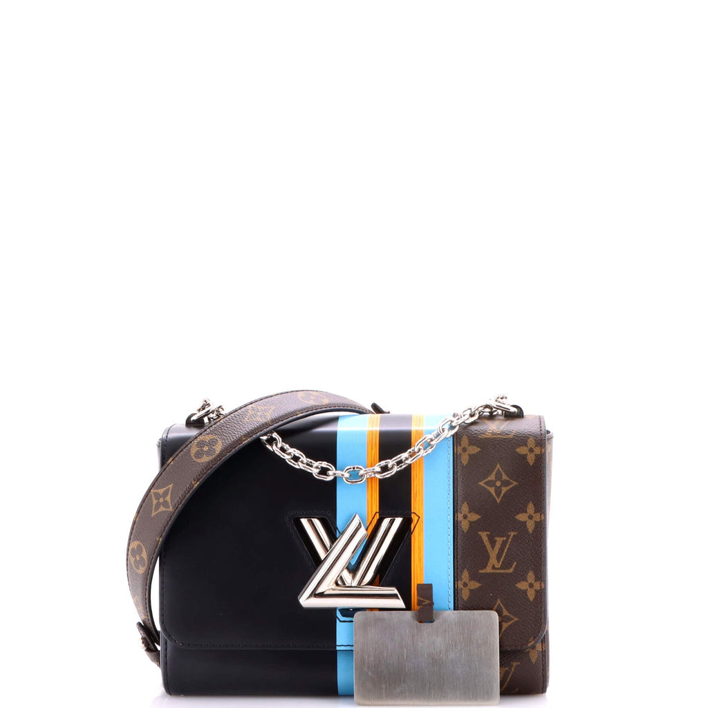 Twist Handbag Limited Edition Monogram Canvas and Leather MM