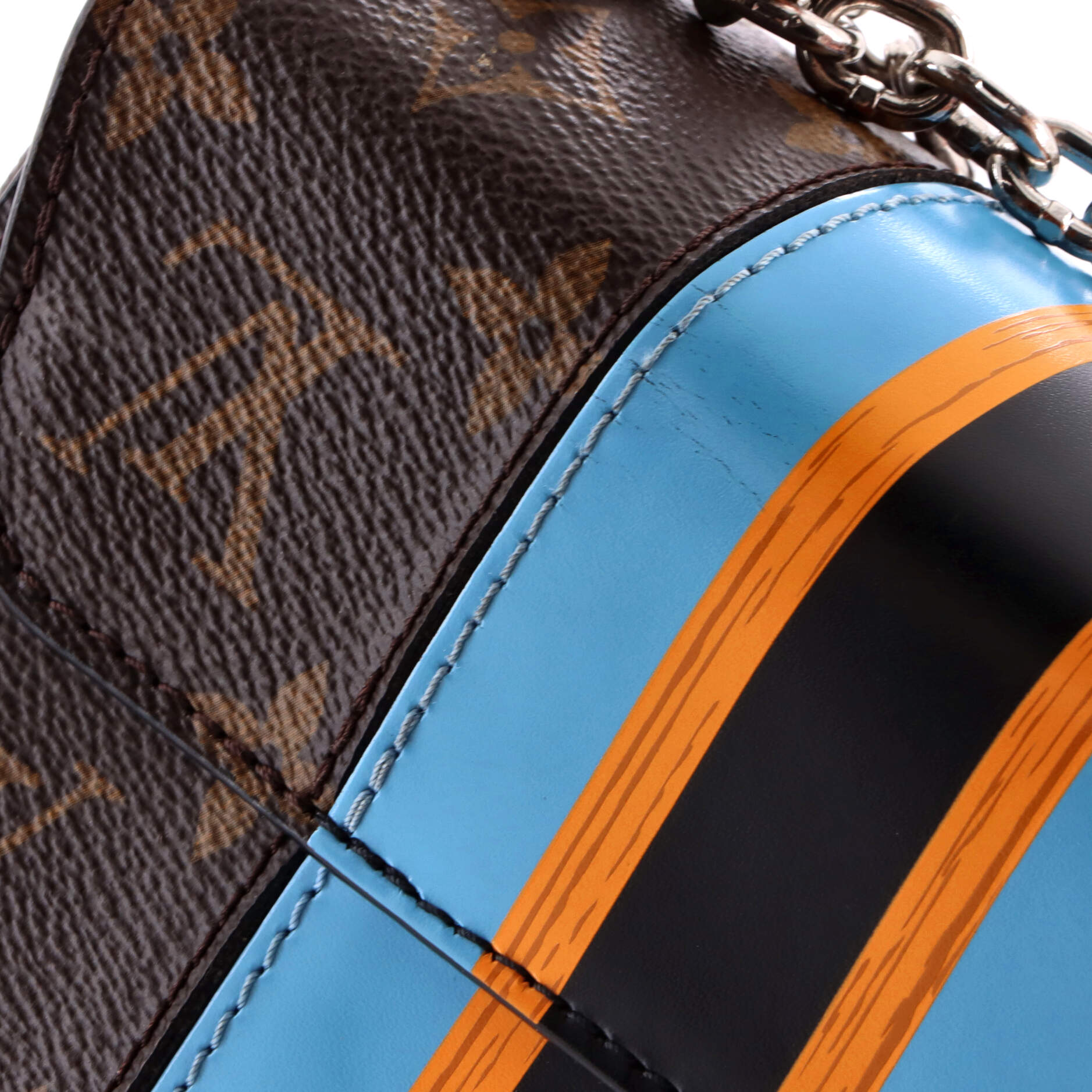 Twist Handbag Limited Edition Monogram Canvas and Leather MM