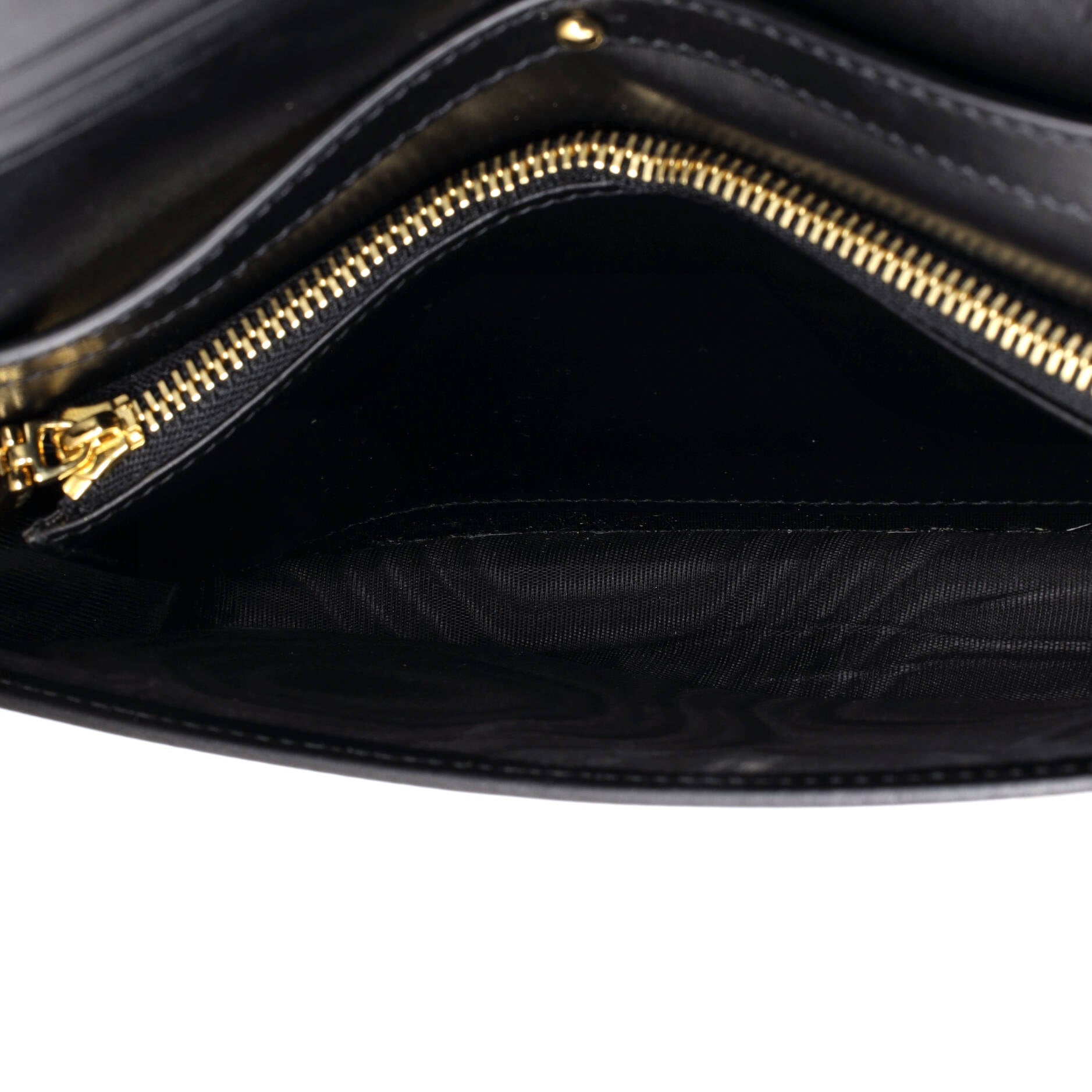 DG Logo Flap Shoulder Bag Leather Mini