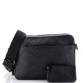Duo Messenger Bag Monogram Shadow Leather