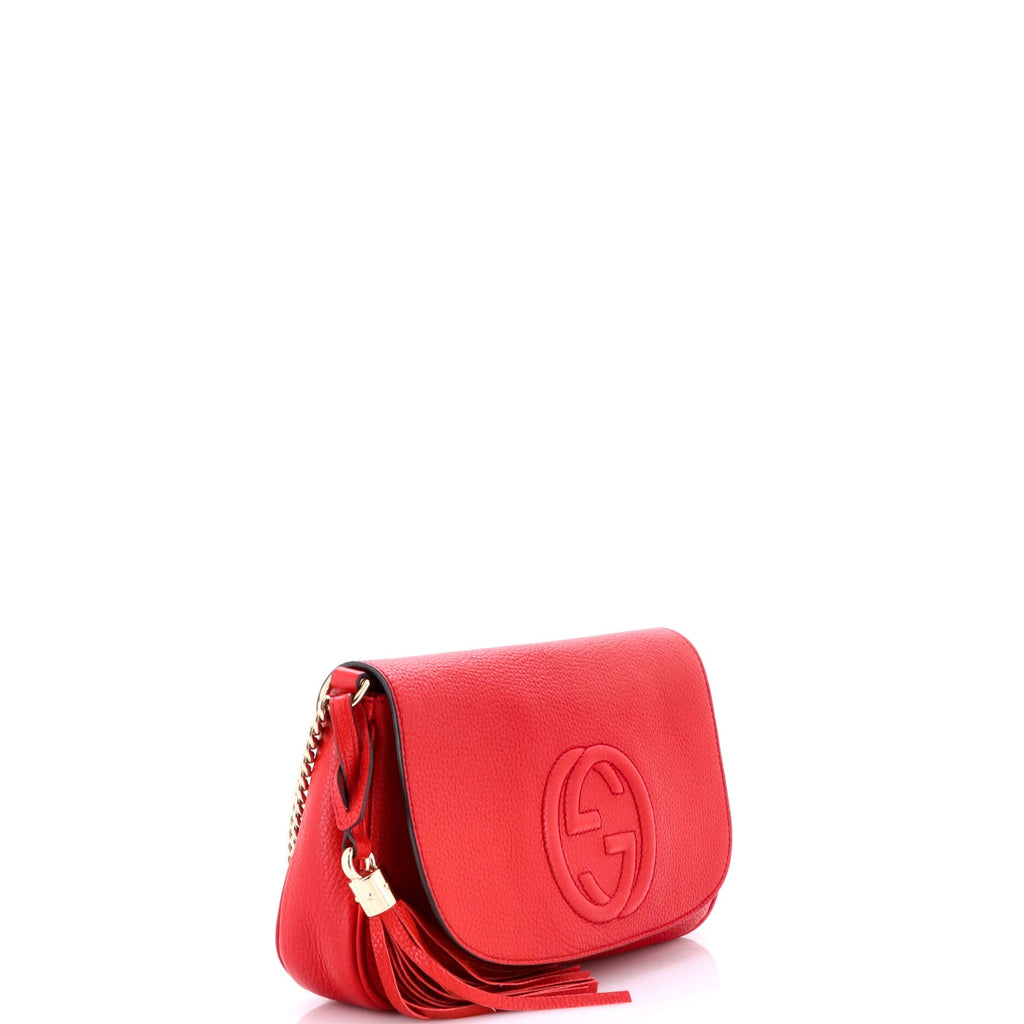 Soho Chain Crossbody Bag Leather Medium