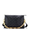 Coussin Bag Monogram Embossed Lambskin MM
