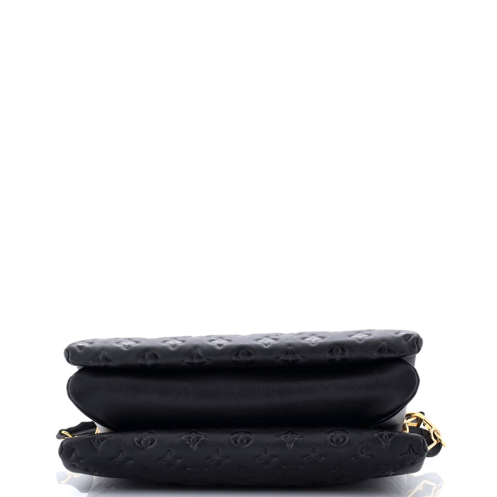 Coussin Bag Monogram Embossed Lambskin MM