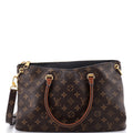 Pallas Tote Monogram Canvas with Leather
