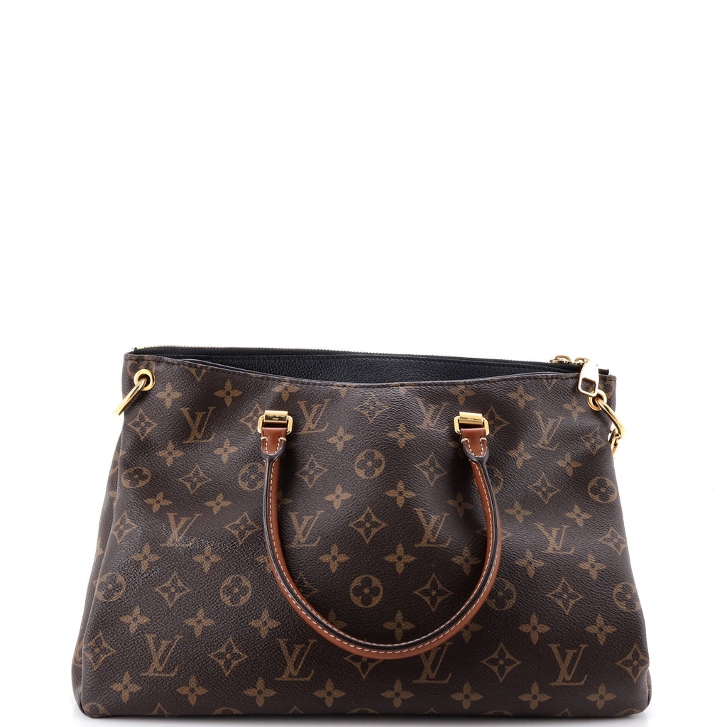 Pallas Tote Monogram Canvas with Leather