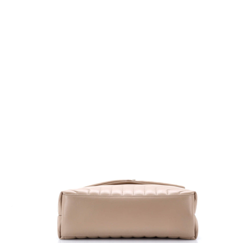 Loulou Shoulder Bag Matelasse Chevron Leather Medium