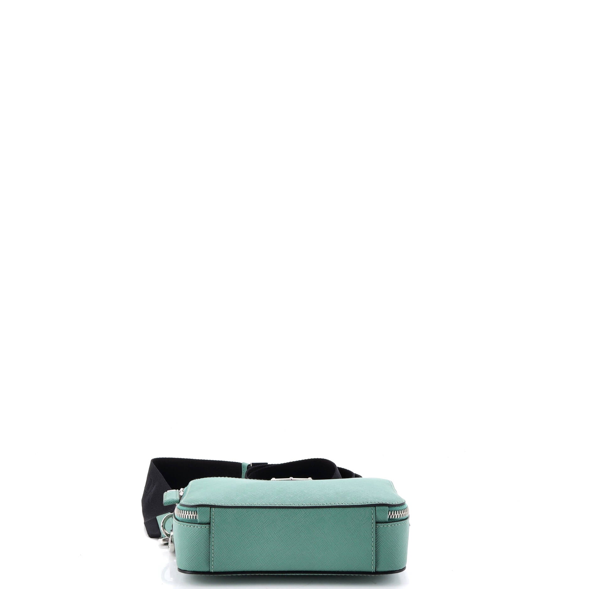 Brique Camera Crossbody Bag Saffiano Leather Mini
