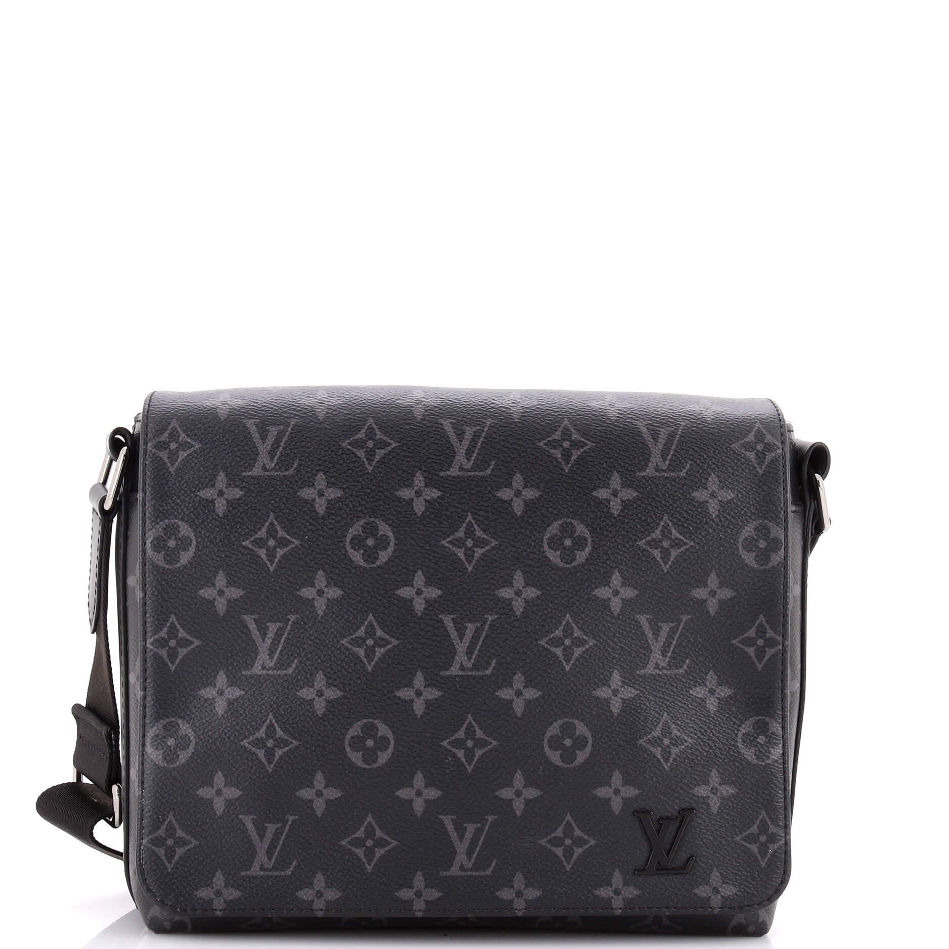 District Messenger Bag Monogram Eclipse Canvas PM