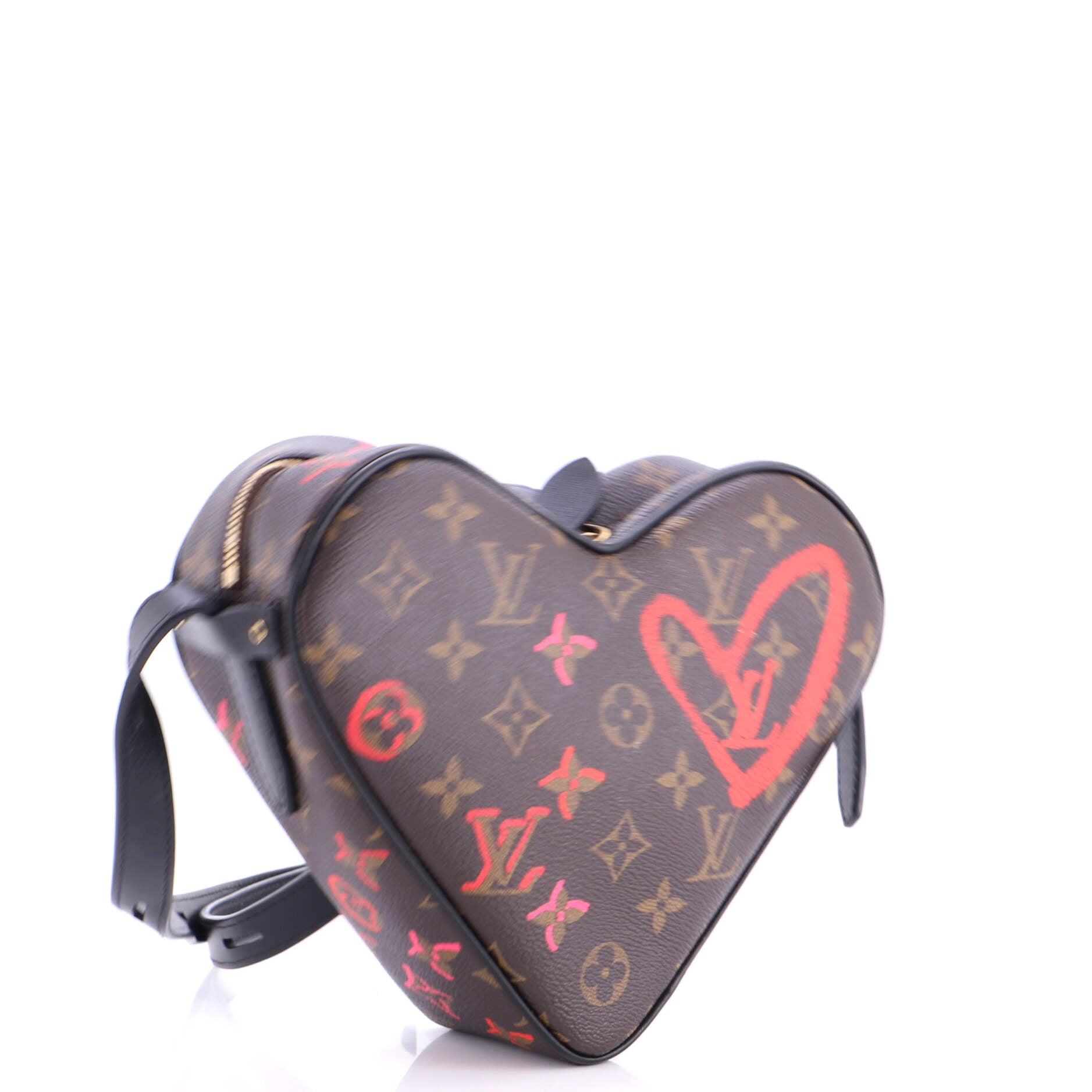 Coeur Handbag Limited Edition Fall in Love Monogram Canvas