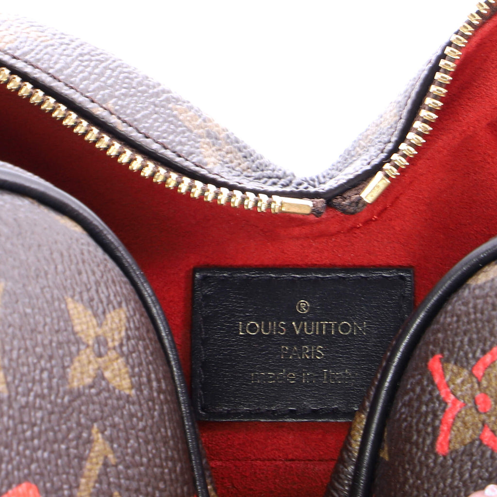 Coeur Handbag Limited Edition Fall in Love Monogram Canvas