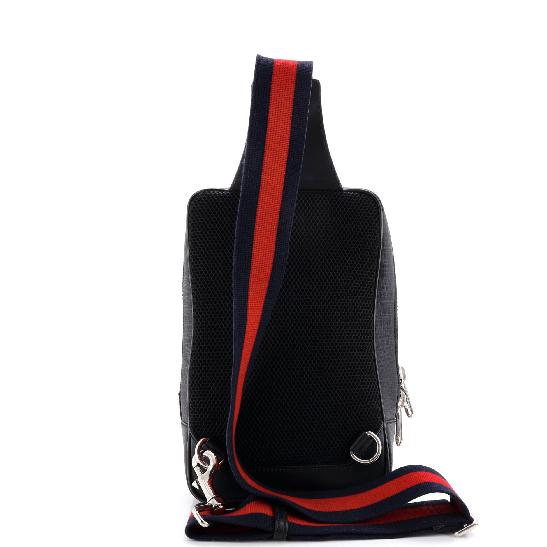Soft Zip Sling Bag GG Coated Canvas Small