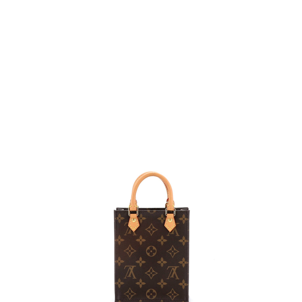 Petit Sac Plat Bag Monogram Canvas