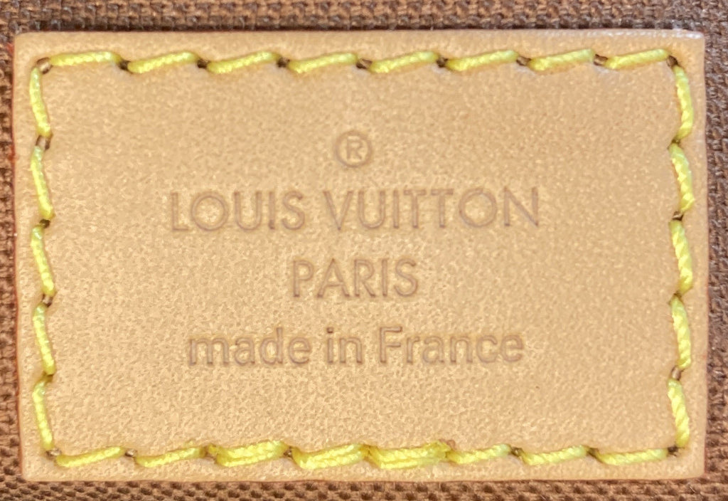 Petit Sac Plat Bag Monogram Canvas