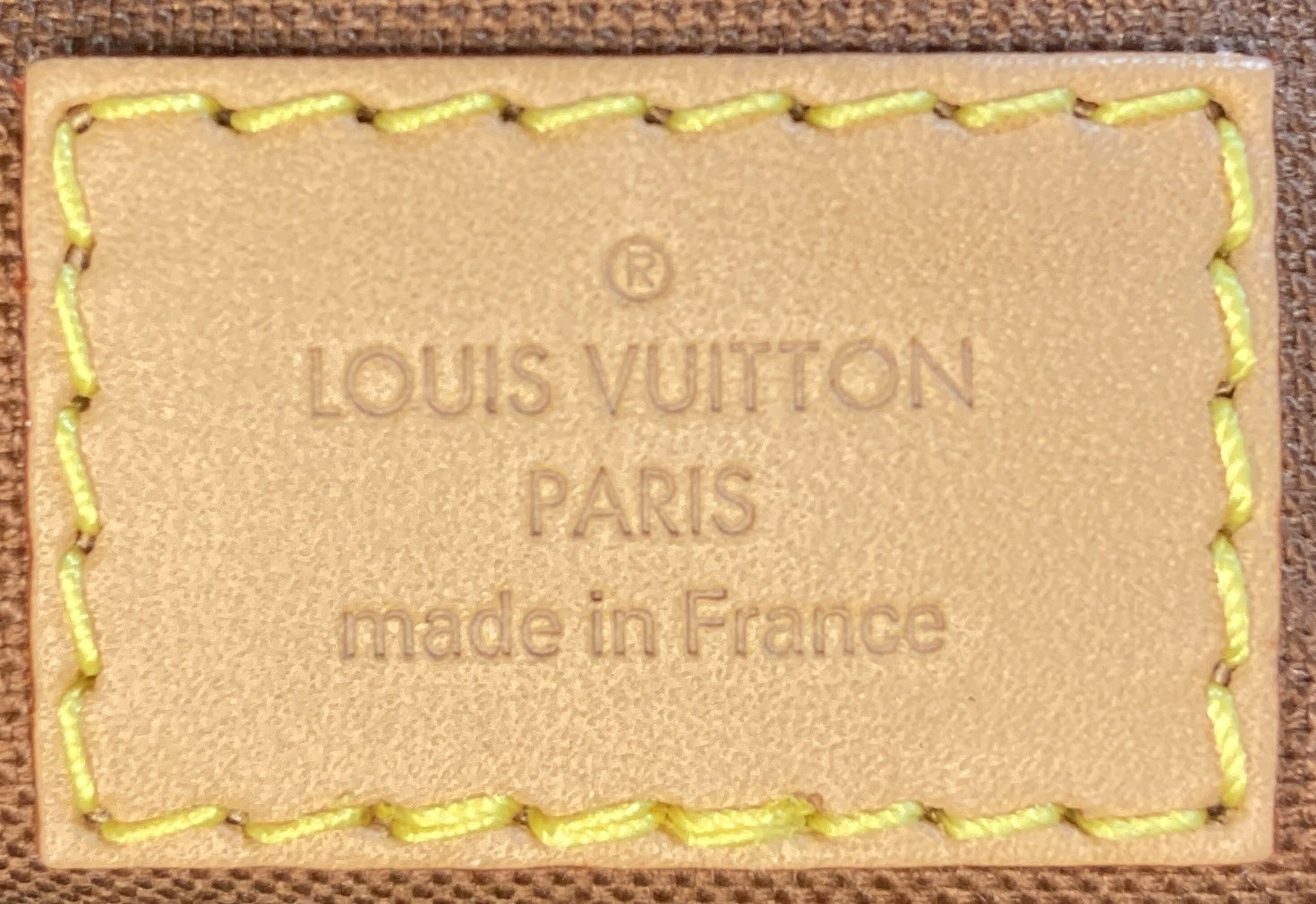 Petit Sac Plat Bag Monogram Canvas
