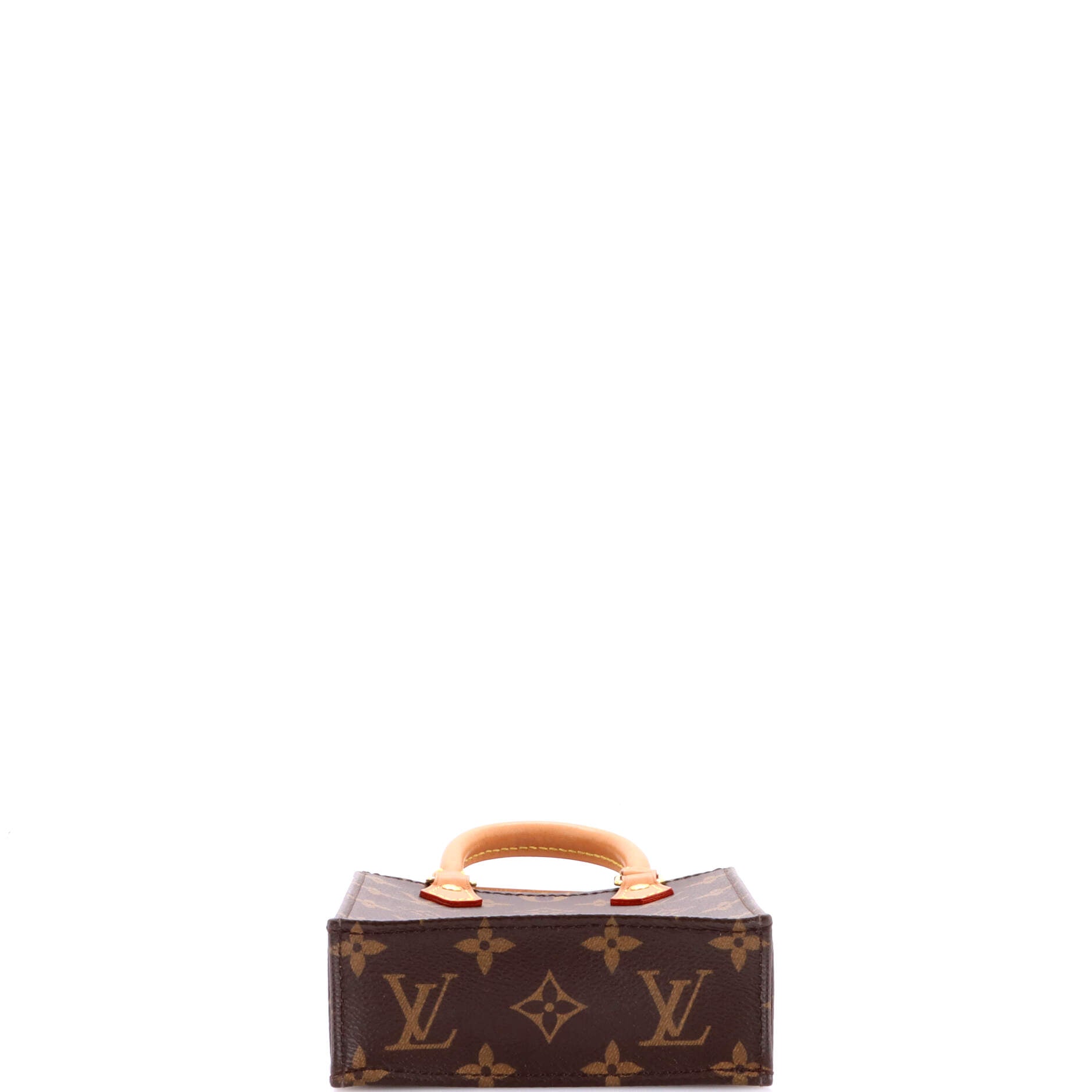 Petit Sac Plat Bag Monogram Canvas