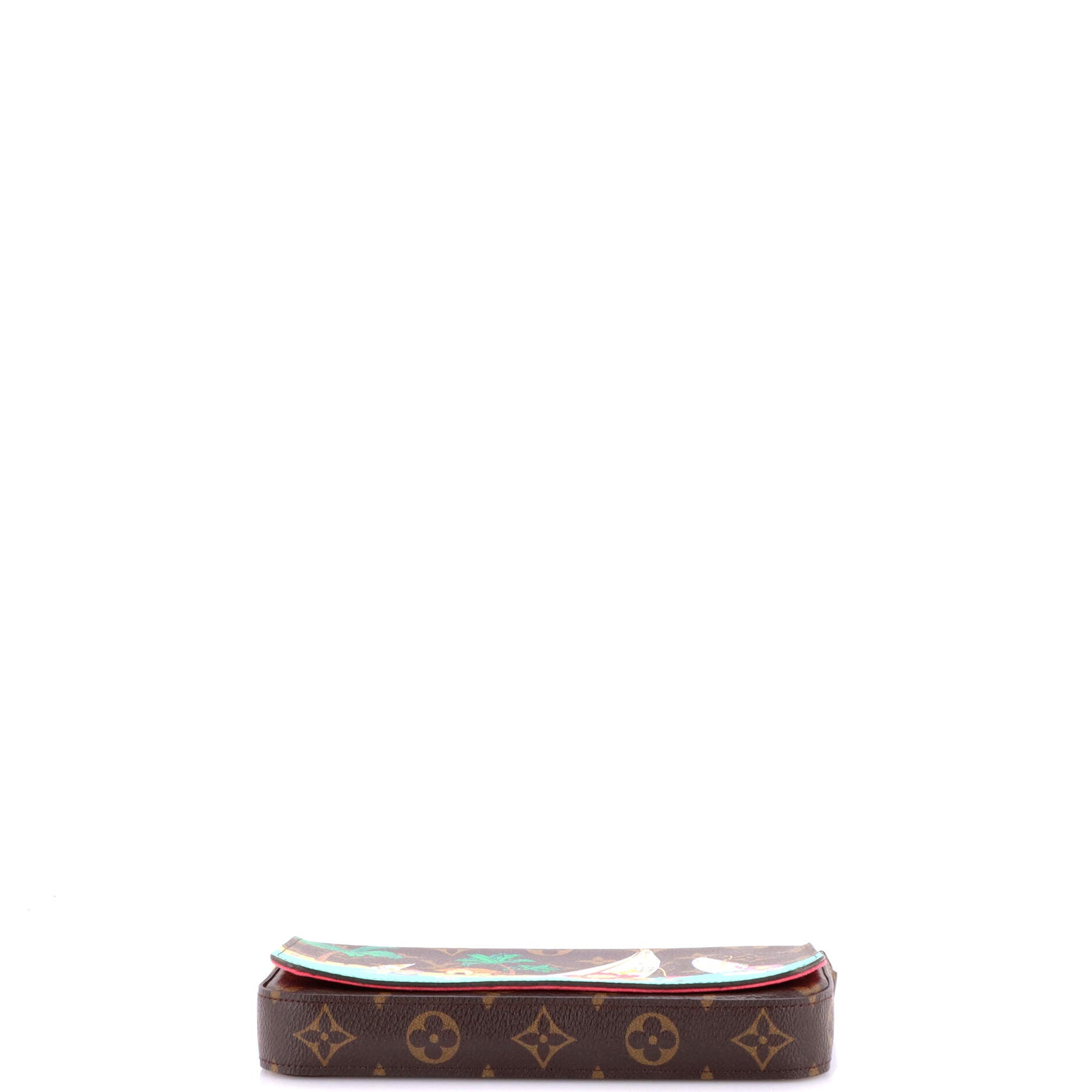 Felicie Pochette Limited Edition Vivienne Xmas Monogram Canvas
