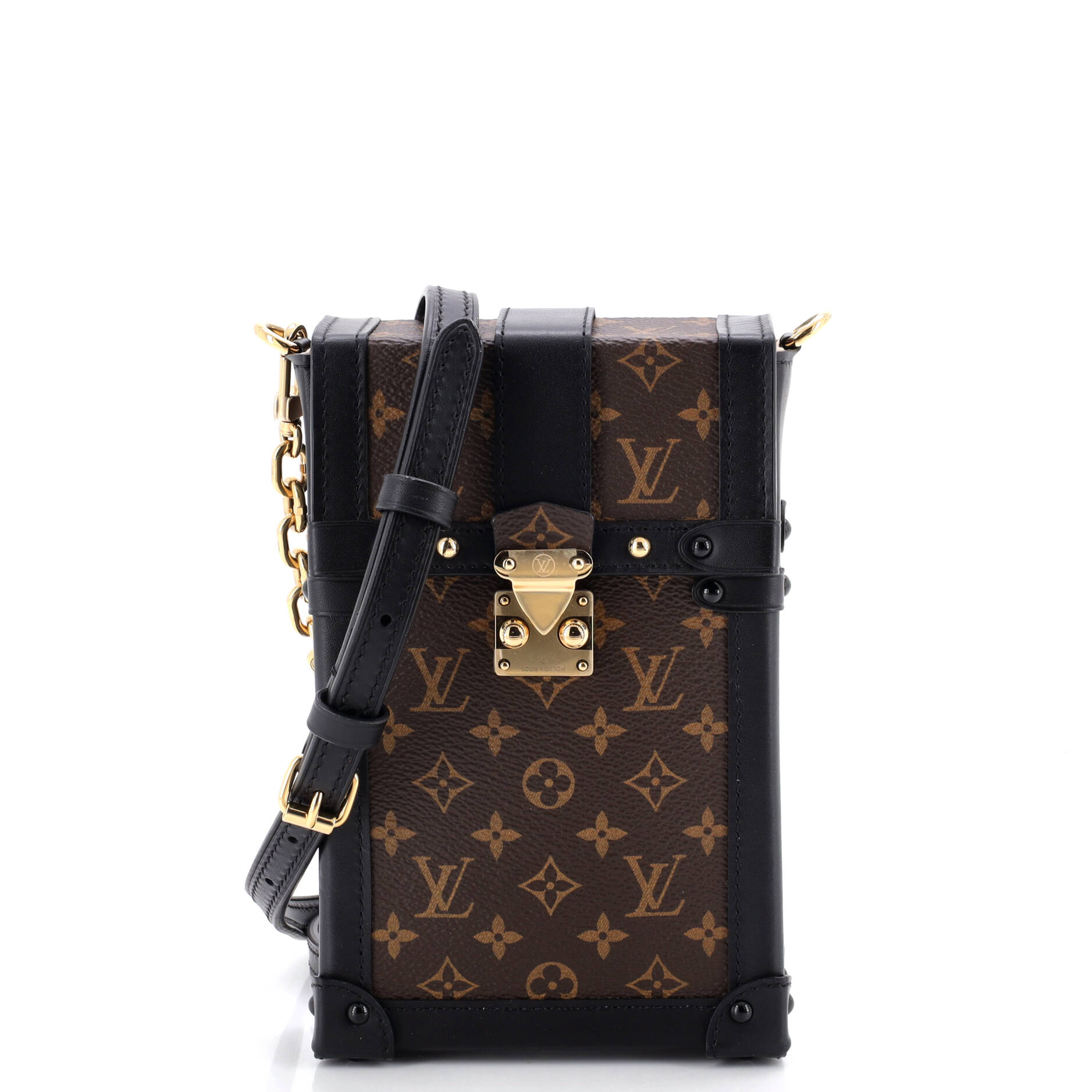 Vertical Trunk Pochette Monogram Canvas