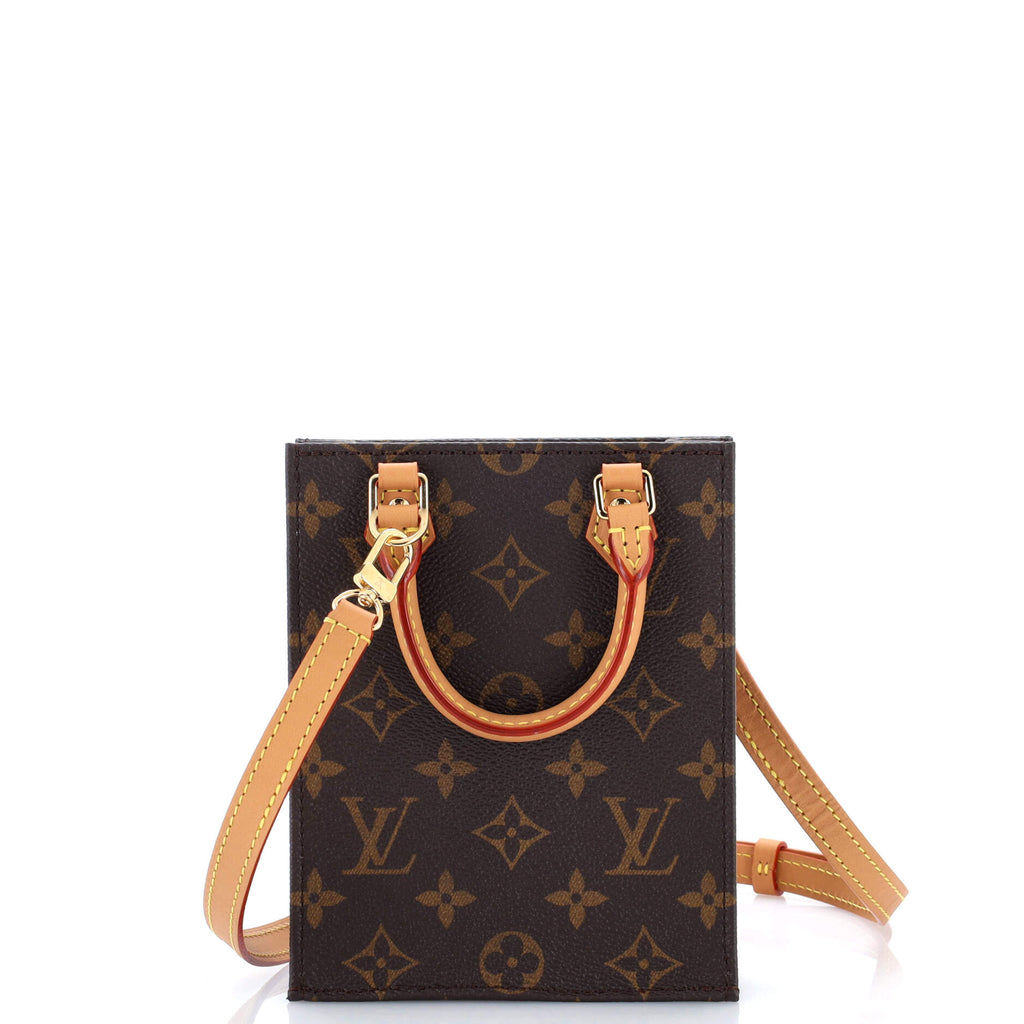 Petit Sac Plat Bag Monogram Canvas
