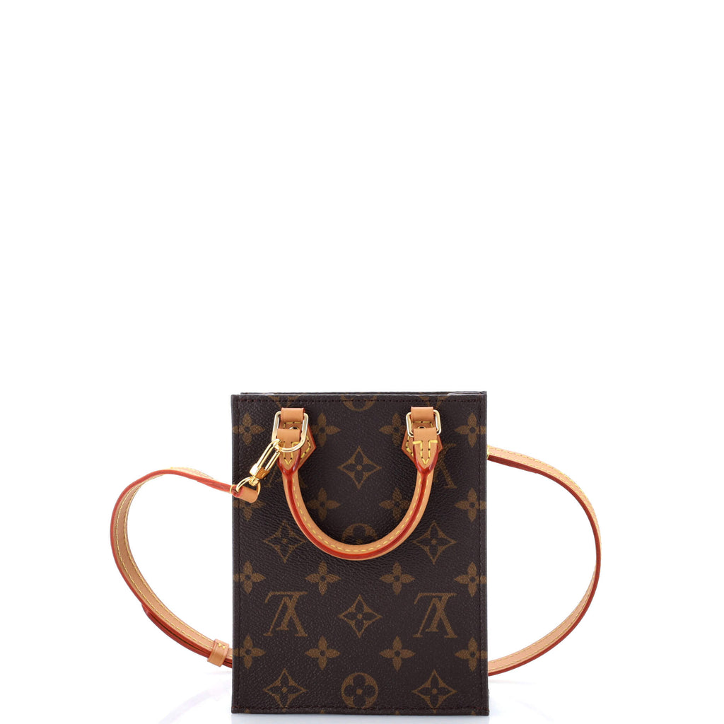 Petit Sac Plat Bag Monogram Canvas