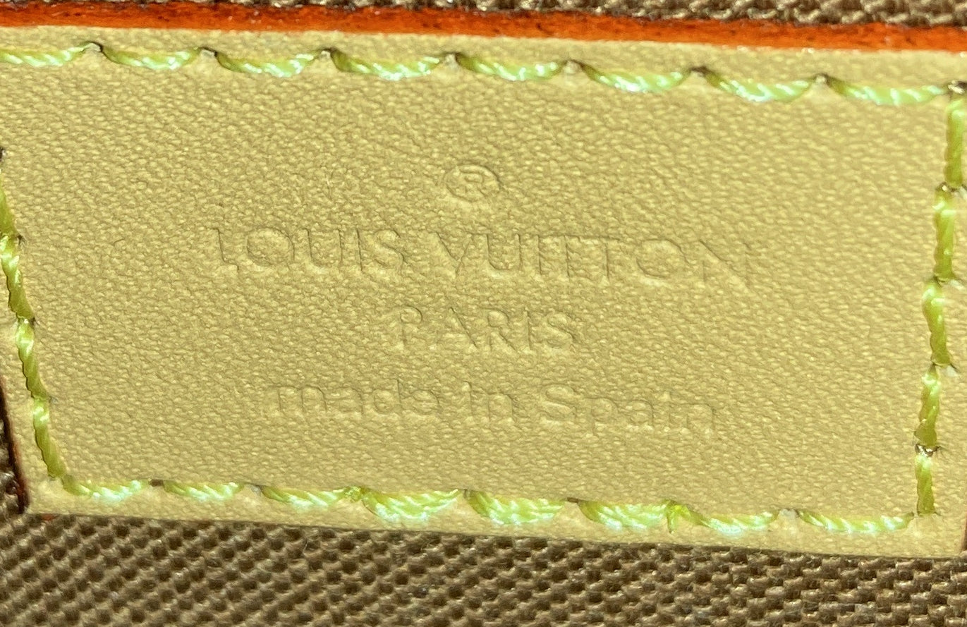 Petit Sac Plat Bag Monogram Canvas