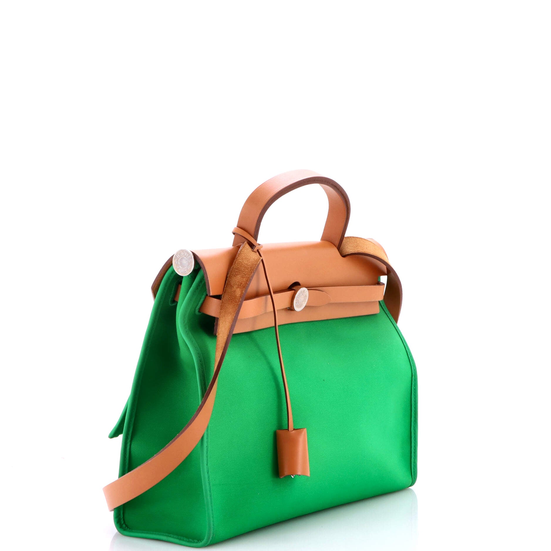 Herbag Zip Leather and Toile 31