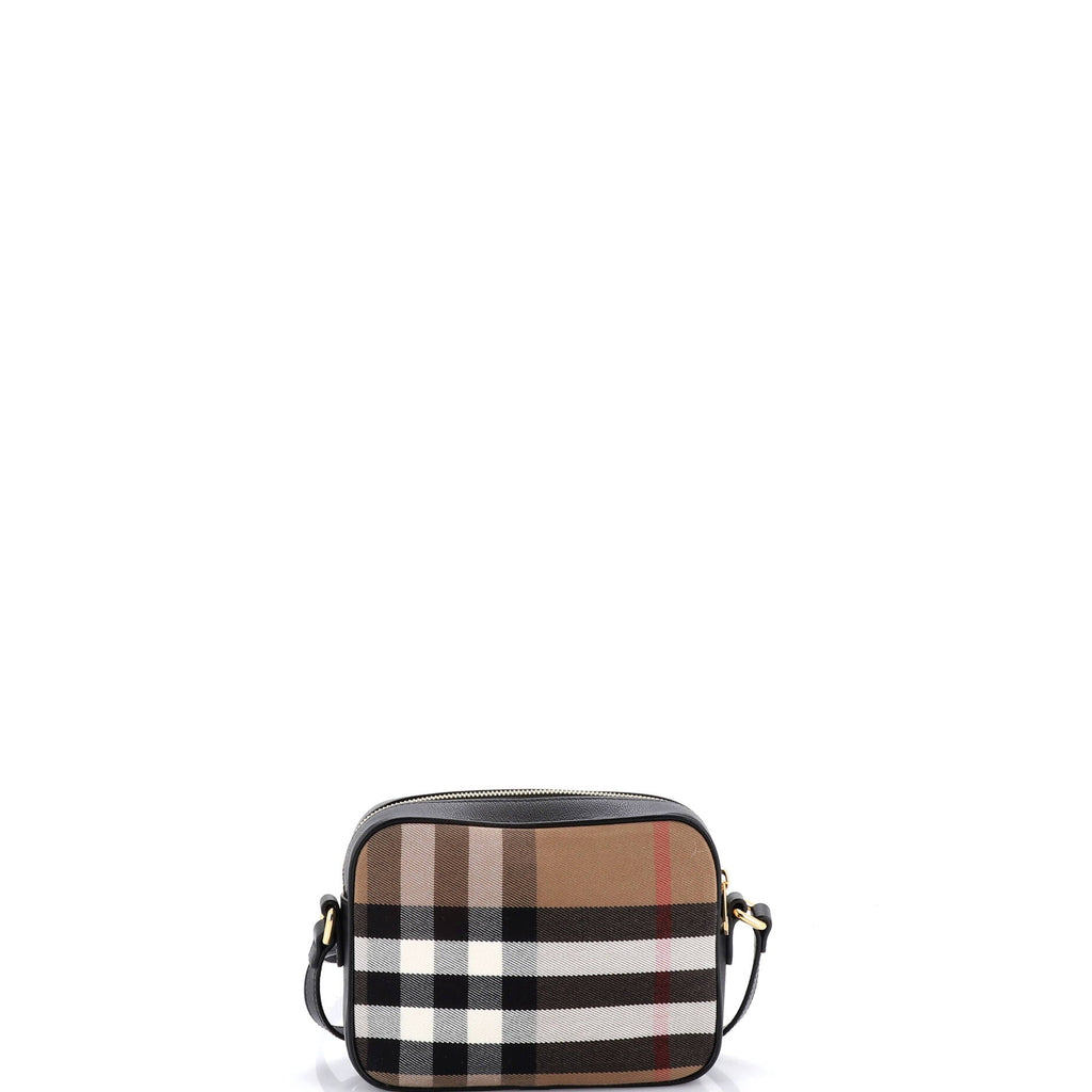 Camera Bag House Check Canvas Small