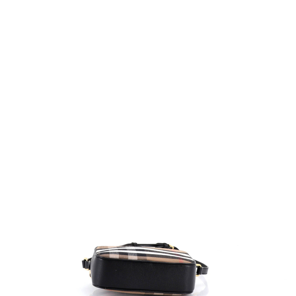 Camera Bag House Check Canvas Small