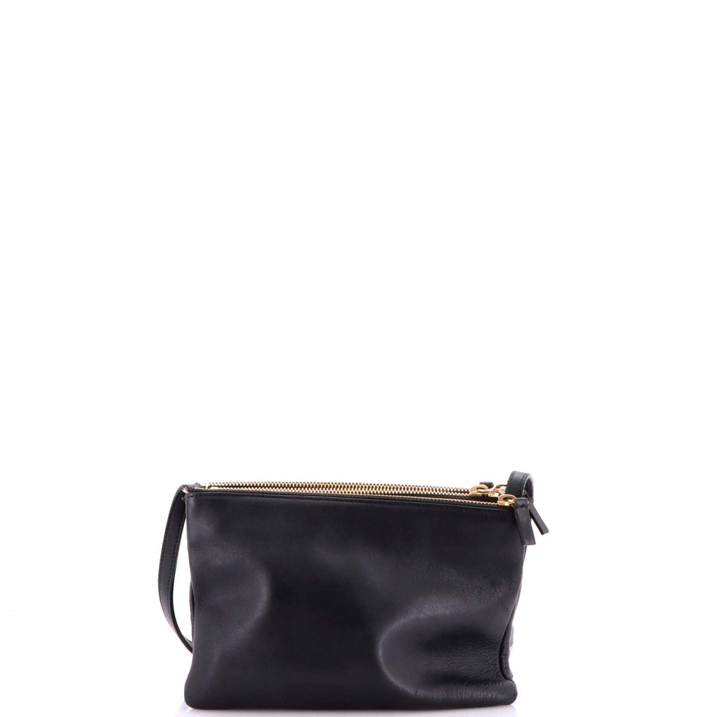 Trio Crossbody Bag Leather Small