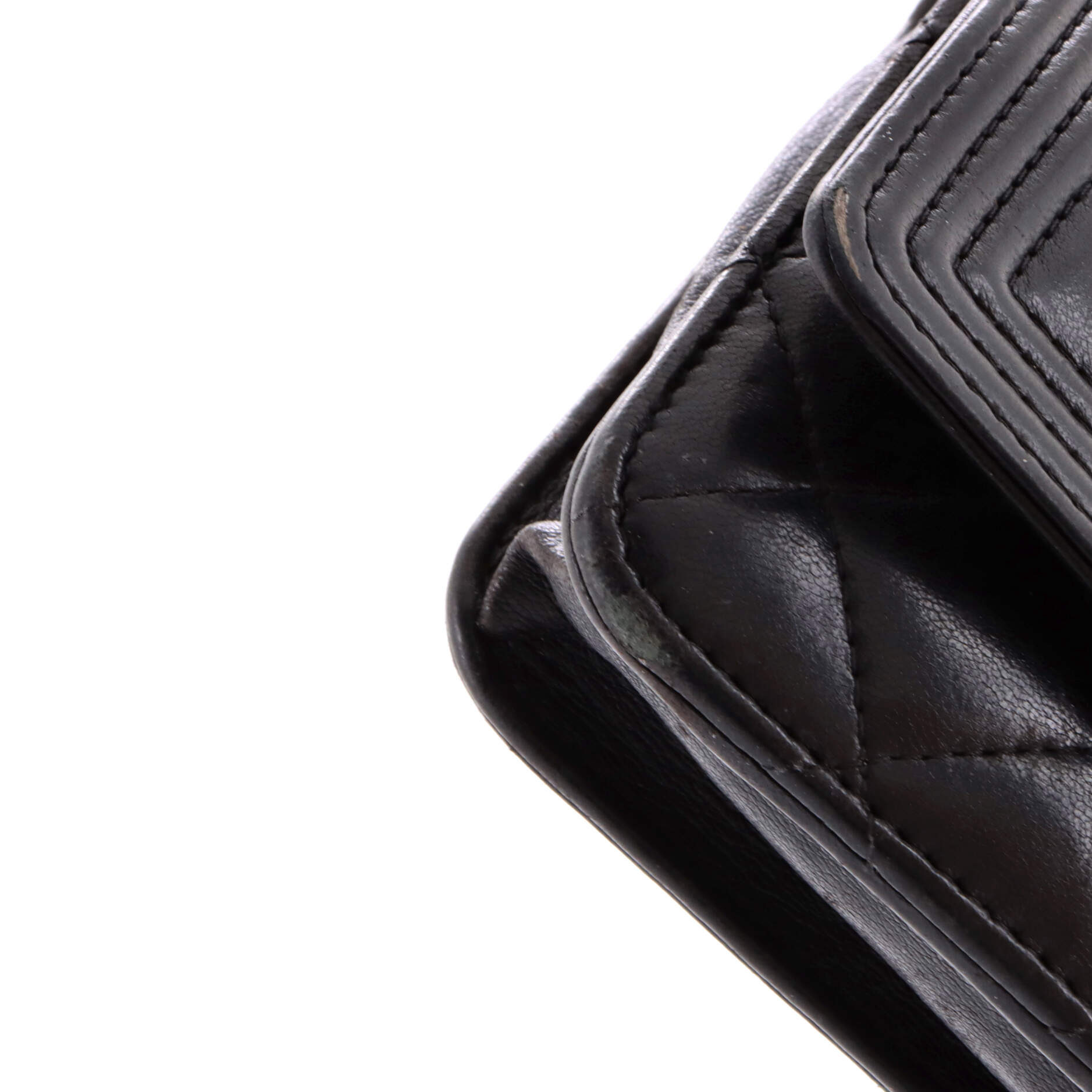 Boy Wallet on Chain Quilted Lambskin