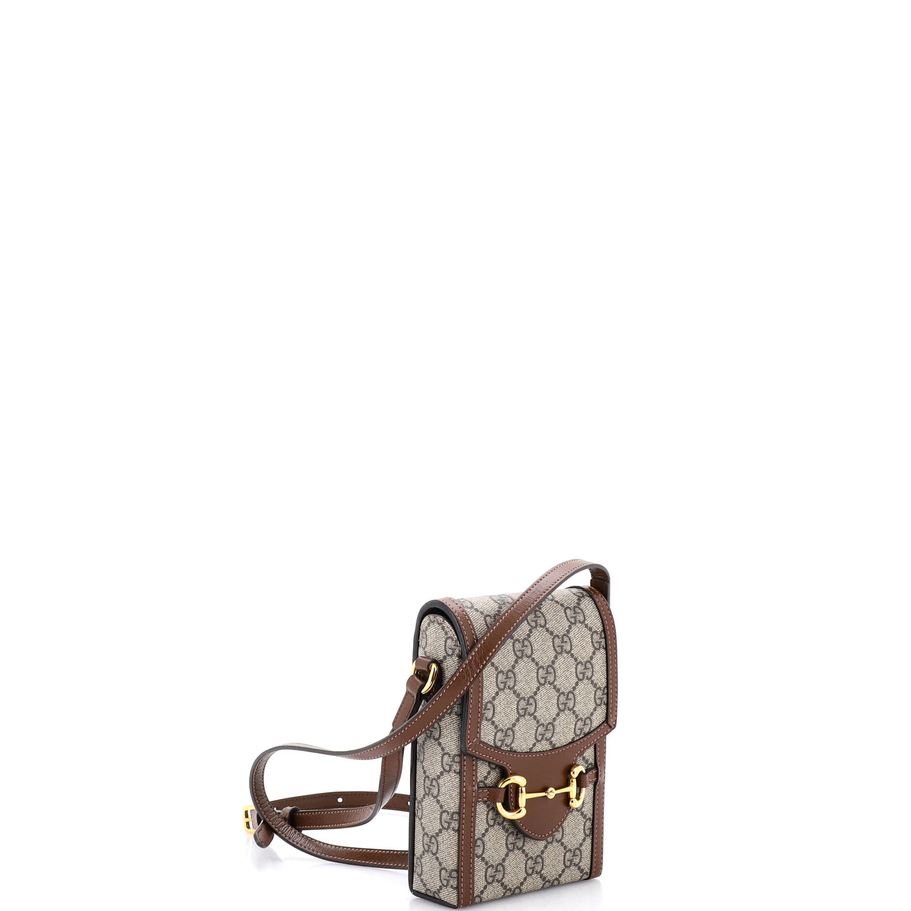 Horsebit 1955 Crossbody Bag GG Coated Canvas with Leather Mini