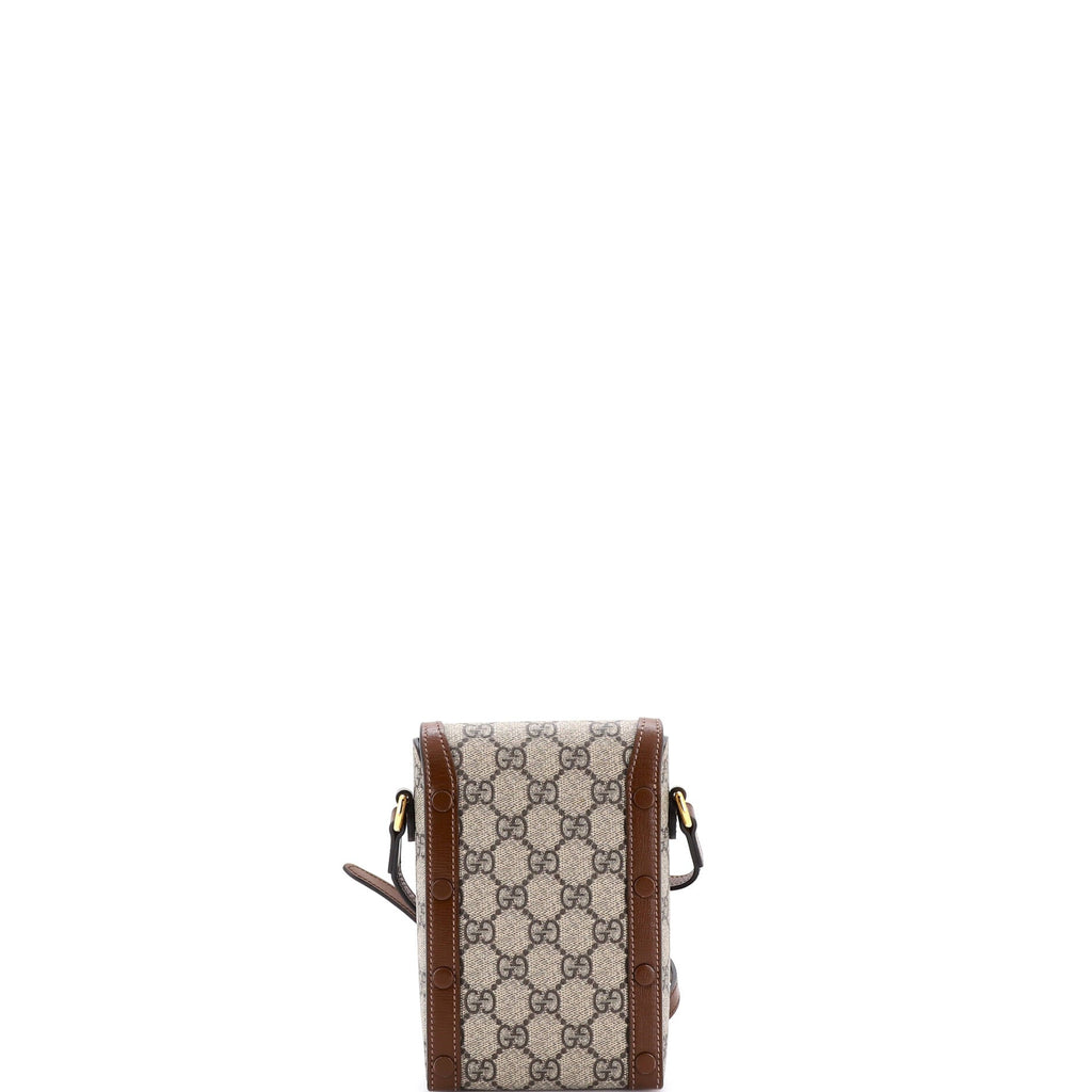 Horsebit 1955 Crossbody Bag GG Coated Canvas with Leather Mini