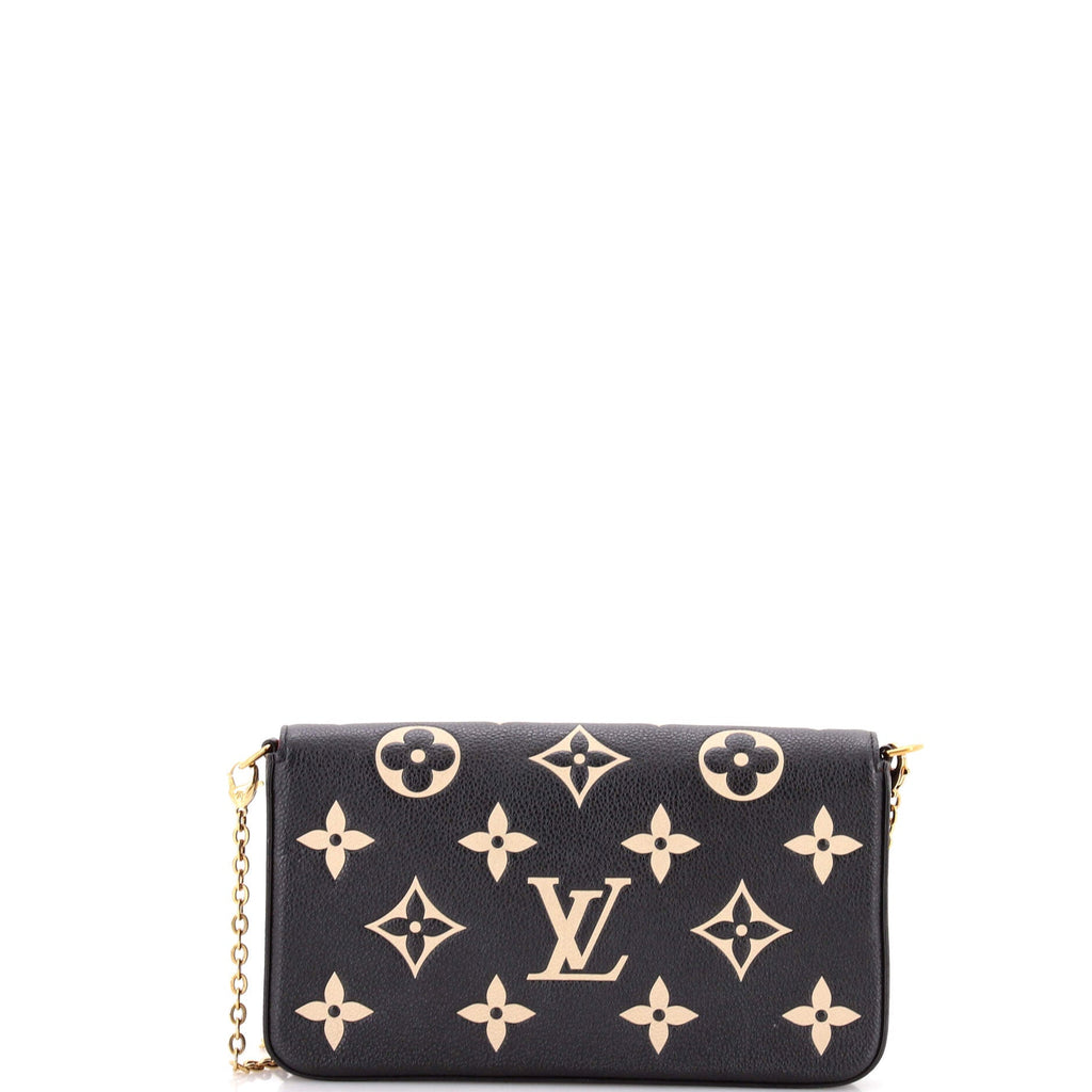 Felicie Pochette Bicolor Monogram Empreinte Giant
