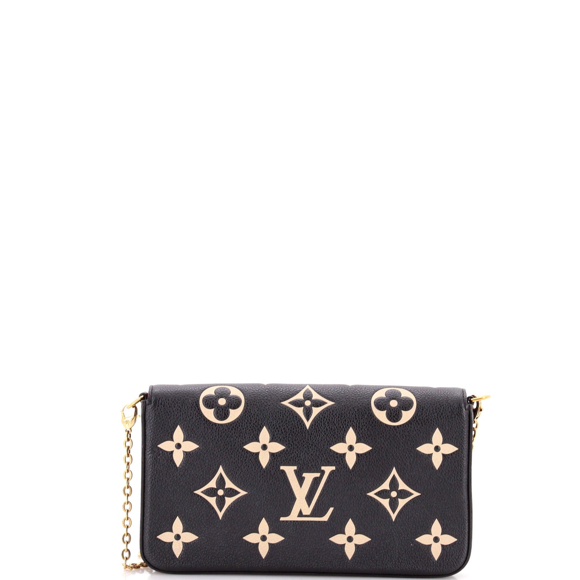 Felicie Pochette Bicolor Monogram Empreinte Giant