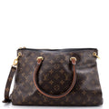 Pallas Tote Monogram Canvas with Leather