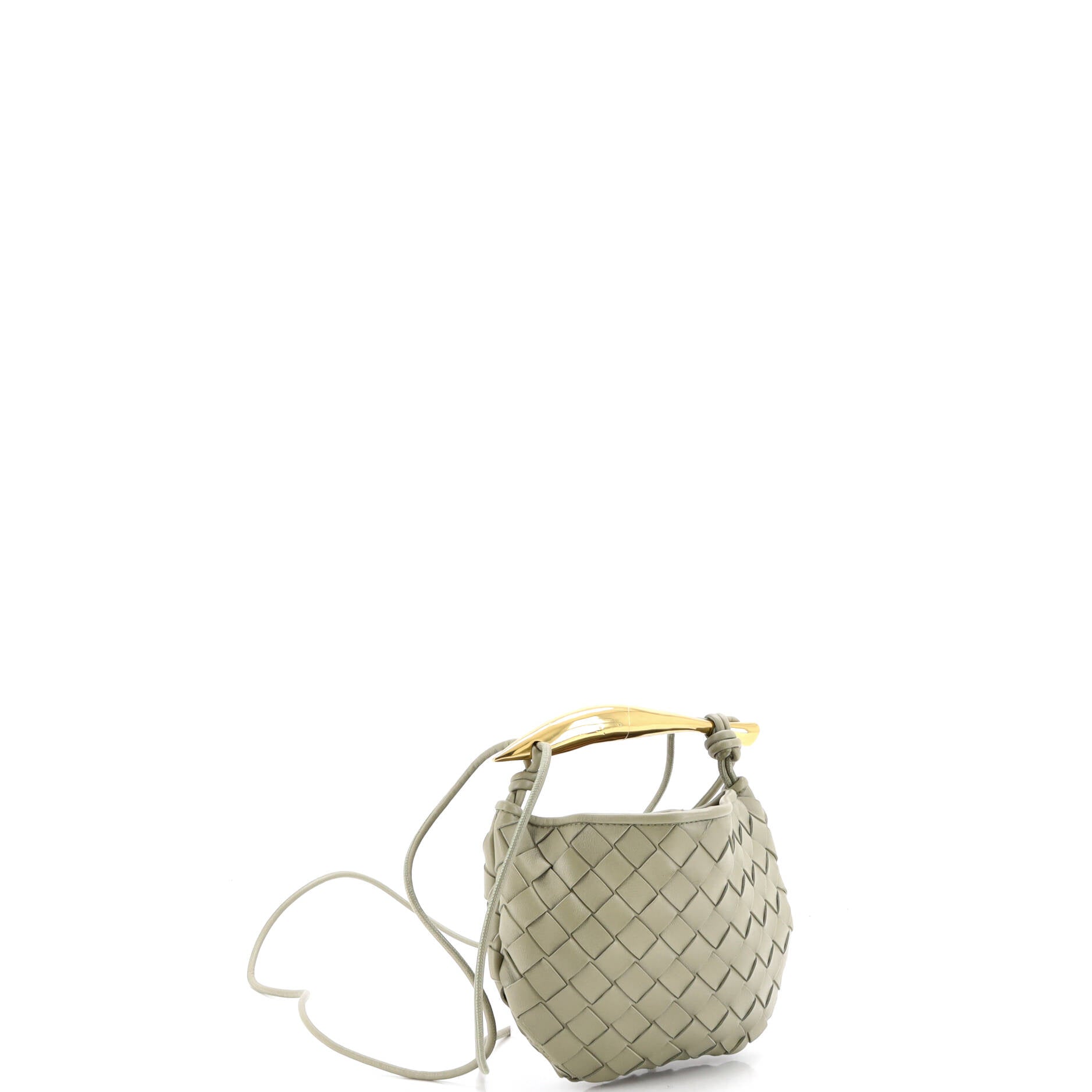 Sardine Top Handle Bag Intrecciato Nappa Mini