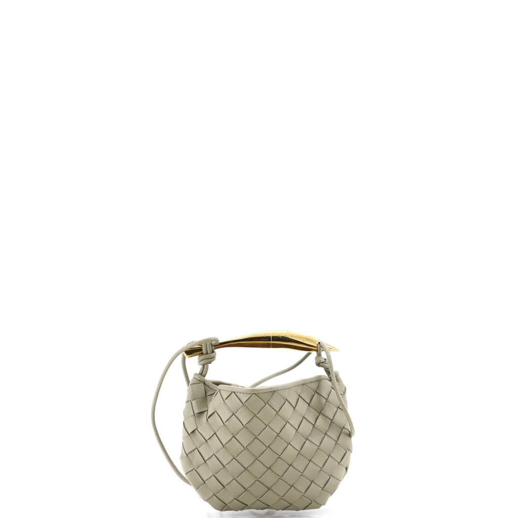 Sardine Top Handle Bag Intrecciato Nappa Mini